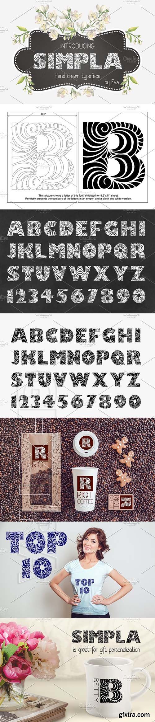 CreativeMarket - Simpla Font 1934491