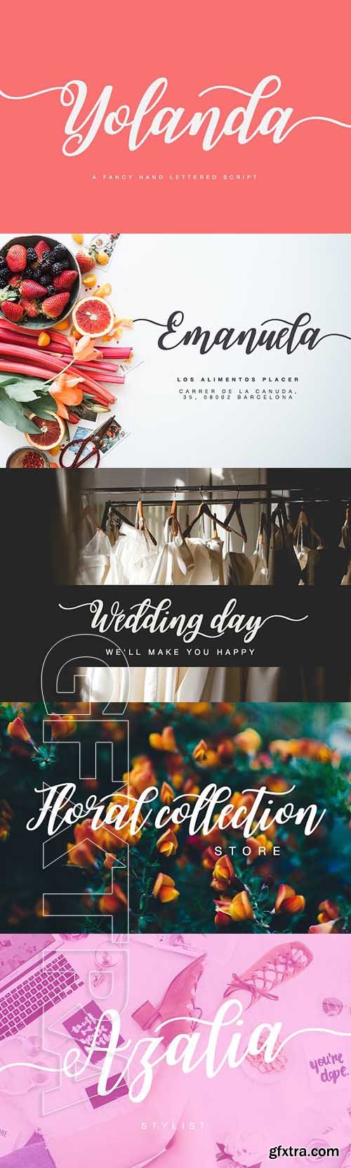 CreativeMarket - Yolanda script 1934836