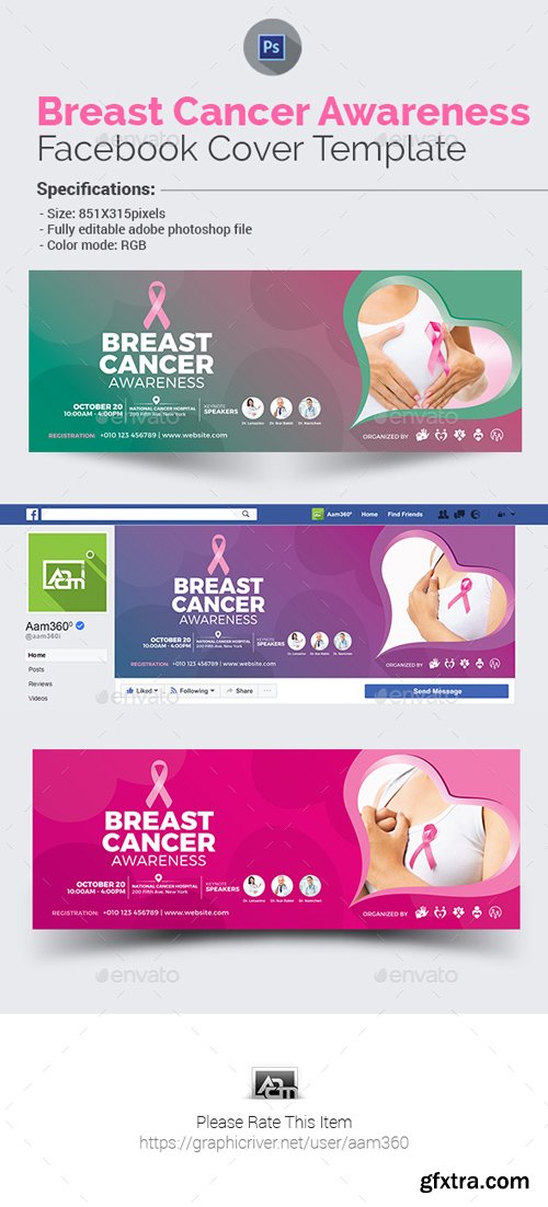 GR - Breast Cancer Awareness Facebook Cover 20770625 GR - Breast Cancer Awareness Facebook Cover 20770625