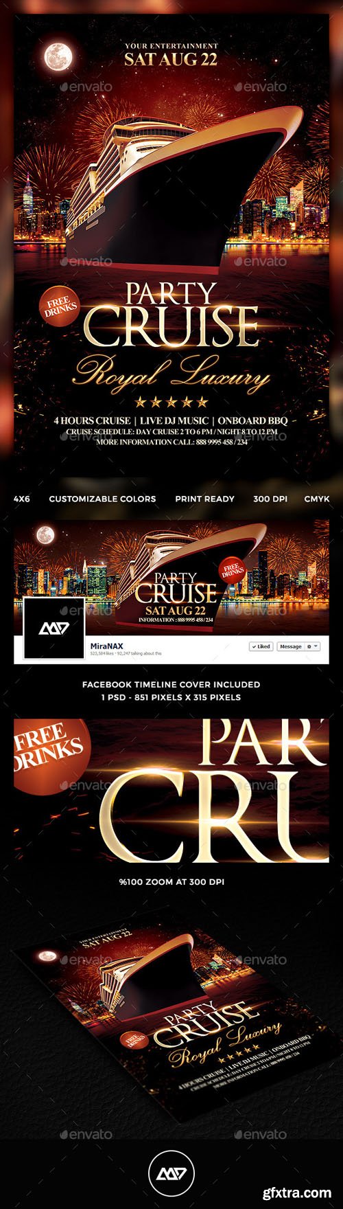 GR - Cruise Party Flyer Template 12121840 GR - Cruise Party Flyer Template 12121840