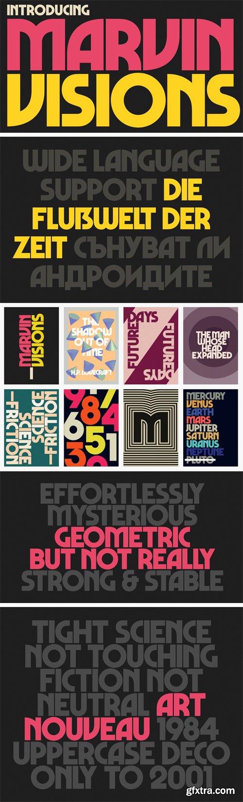 Marvin Visions Font