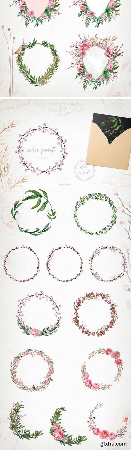 CM - Add Peonies - Watercolor Graphic Set 1868042