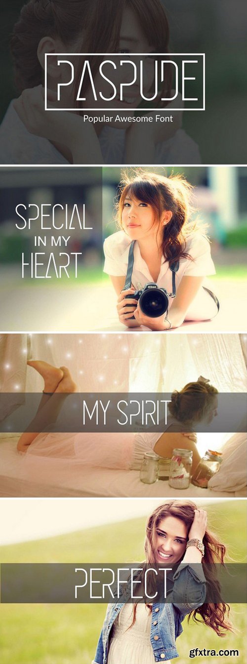 CM - PASPUDE - a modern sans serif 1872124