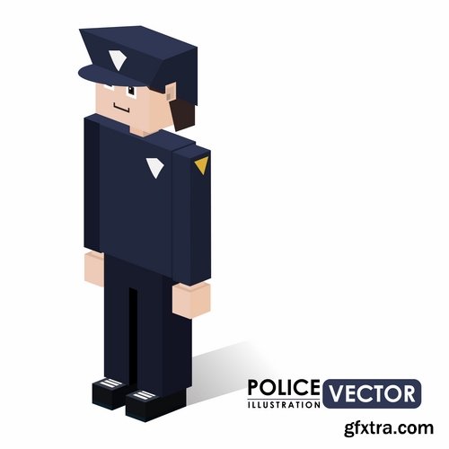 Pixel cartoon decorative design element vector image 25 EPS