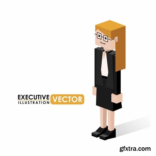 Pixel cartoon decorative design element vector image 25 EPS