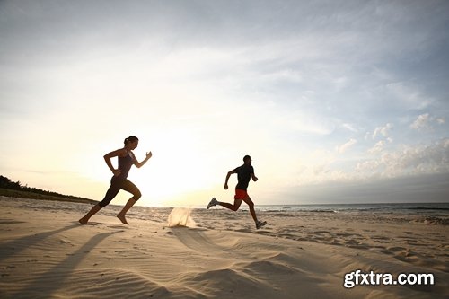 Sports Training Running on the Sand Beach Sea Ocean 25xJPG Sports Training Running on the Sand Beach Sea Ocean 25xJPG