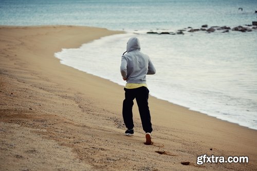 Sports Training Running on the Sand Beach Sea Ocean 25xJPG Sports Training Running on the Sand Beach Sea Ocean 25xJPG