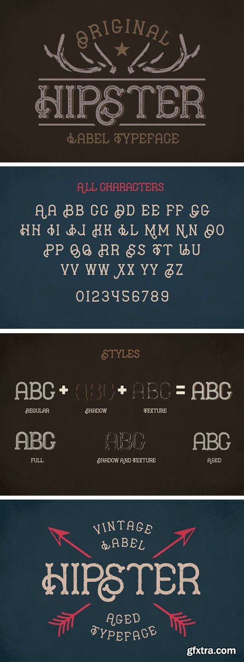 CM - Hipster Typeface 1922063