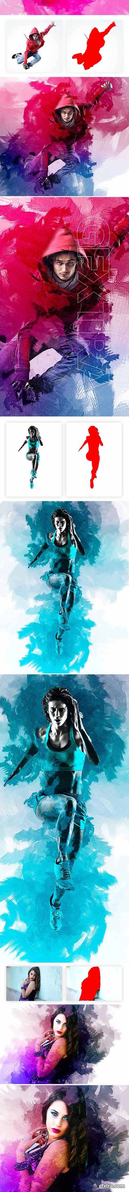 GraphicRiver - Sketchler Sketch Photoshop Action 20716082