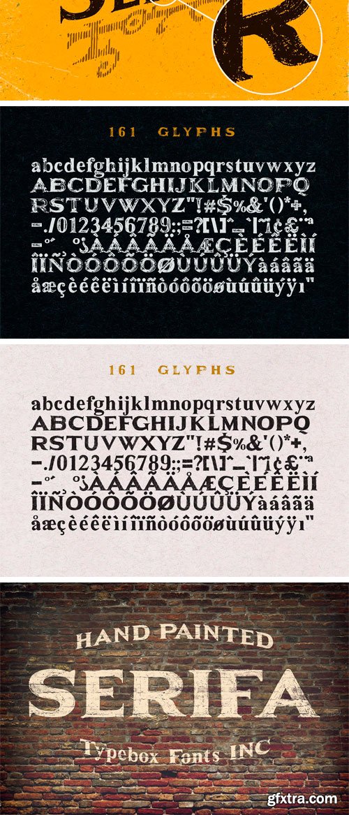 CM - Serifa Typeface 1923233