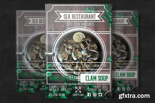 Restaurant Flyer Template 3