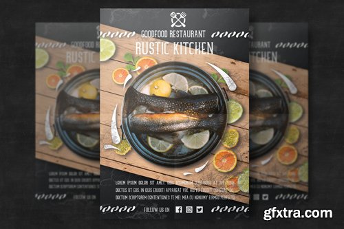 Restaurant Flyer Template 2 Restaurant Flyer Template 2