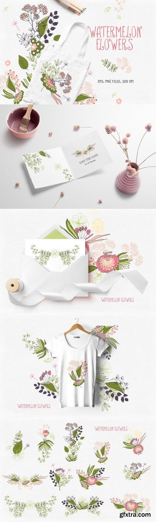 CM - Watermelon Flowers 1401598