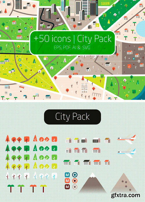 CM - City Icons Bundle 1923634