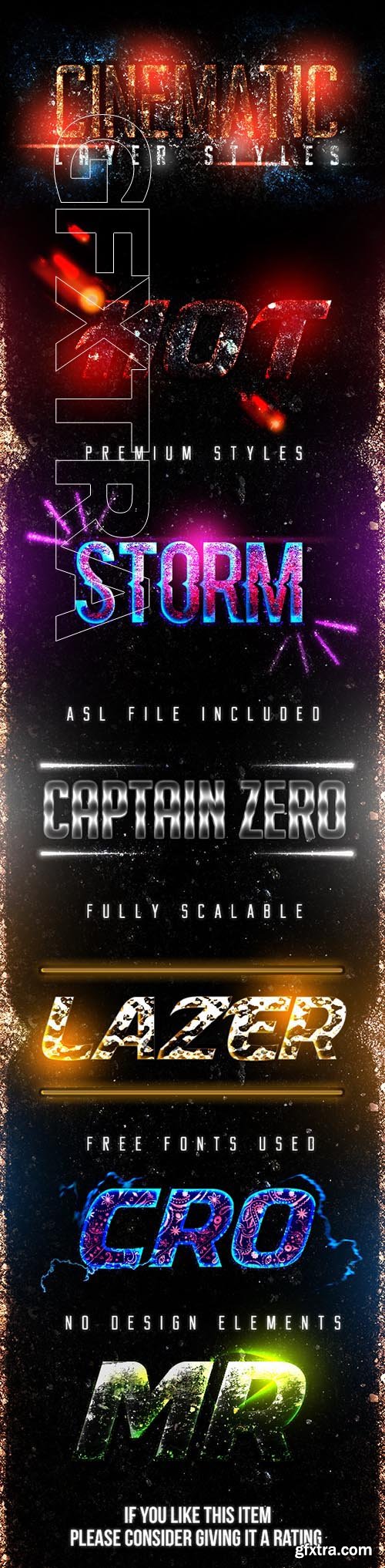 GraphicRiver - Cinematic Layer Styles 20736952