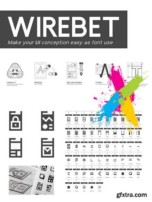 CreativeMarket - Wirebet Fonts 1934371