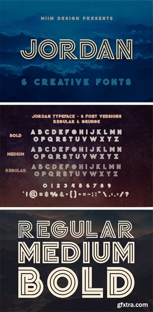 CM - Jordan - Display Font 1937116