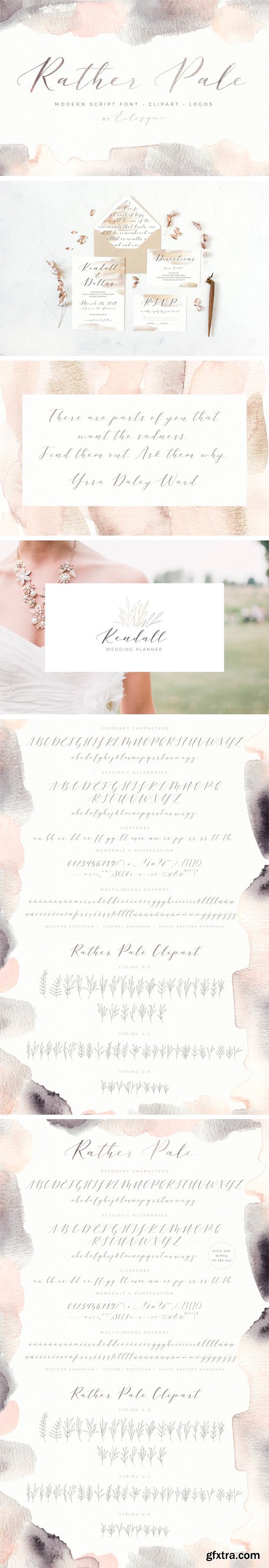 CM - Rather Pale Script, Logos & Clipart 1921642