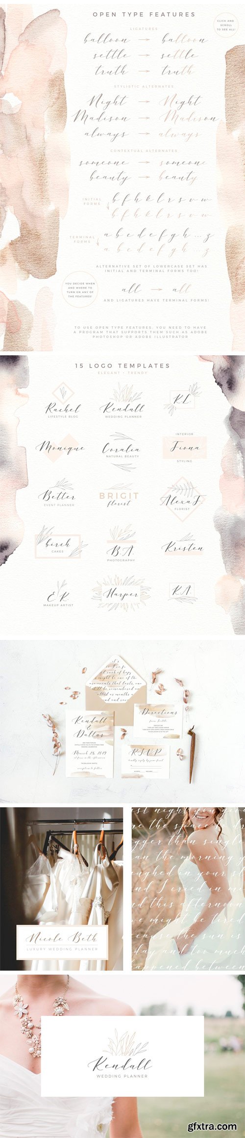 CM - Rather Pale Script, Logos & Clipart 1921642