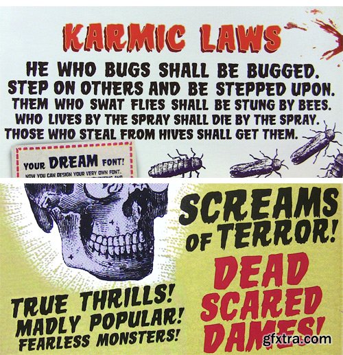 Horror Show Font Family