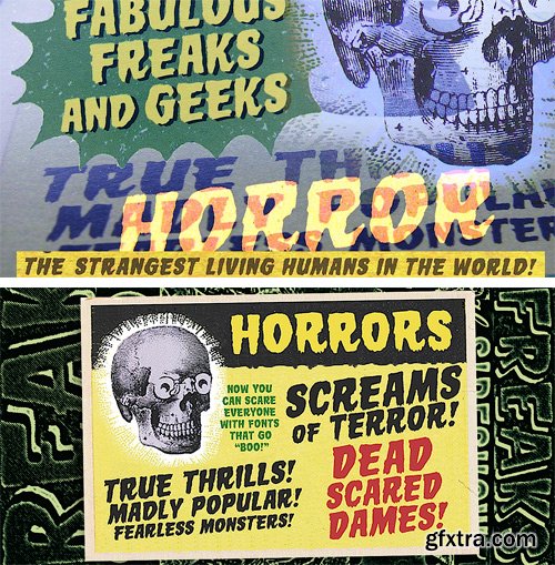 Horror Show Font Family