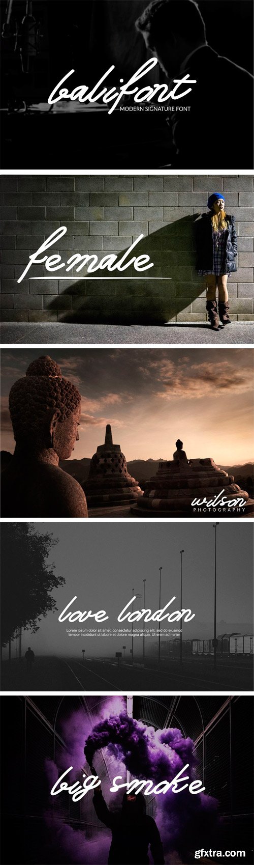 CM - Balifont - Signature Font 1907068