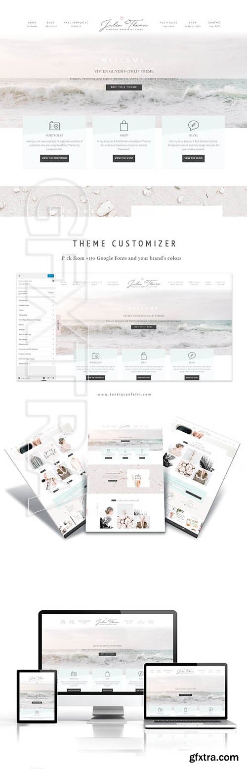 CreativeMarket - Photography eCommerce Genesis theme 1951807