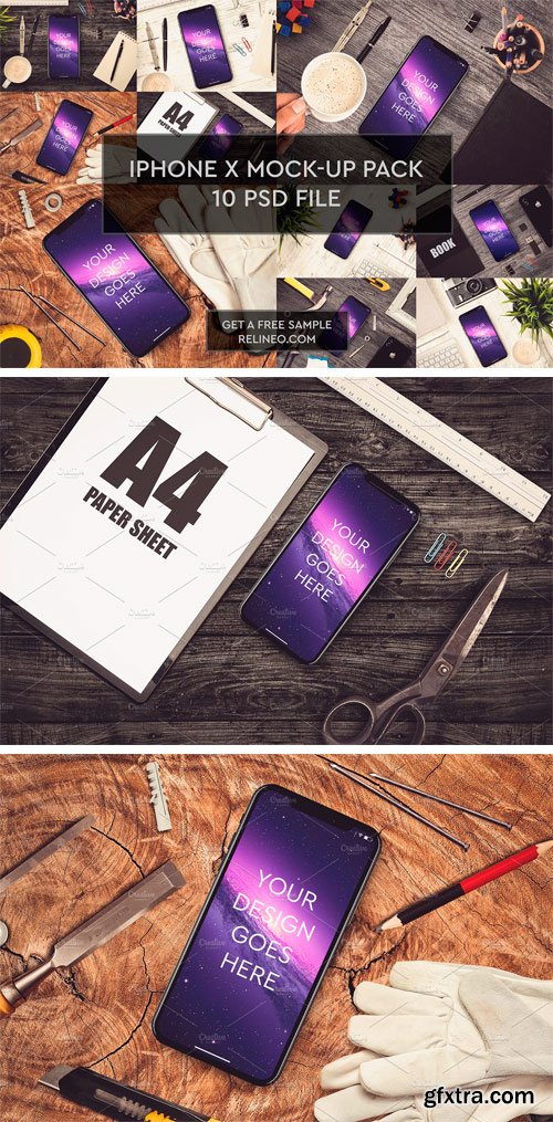 CM - iPhone X 10 PSD Pack 1922646