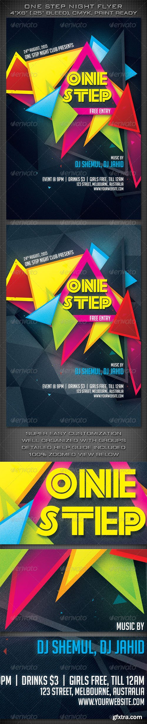 GR - One Step Night Party Flyer 5714210