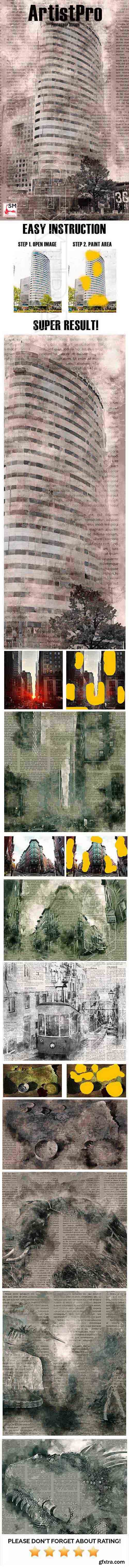 GraphicRiver - ArtistPro Photoshop Action 20758644