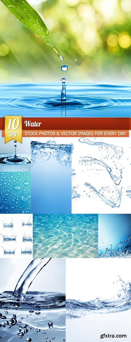 Water, 10 x UHQ JPEG