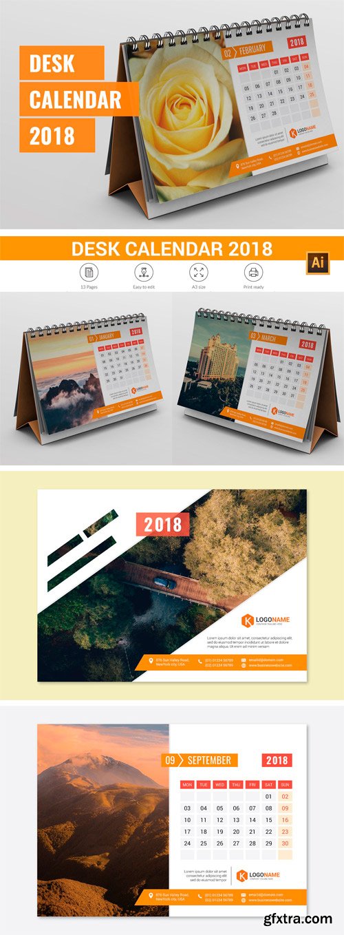 CM - Desk Calendar 2018 1906298