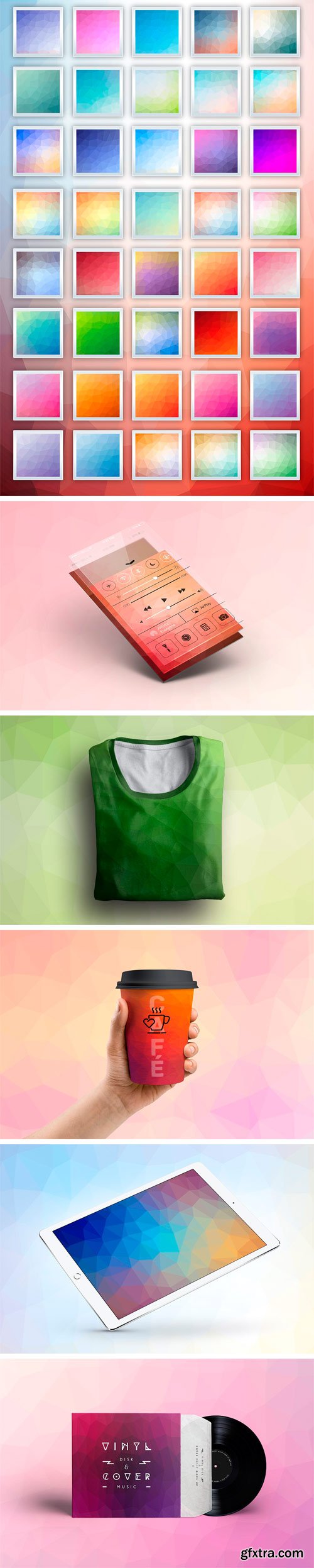 CM - 150 Polygon Backgrounds 1869974