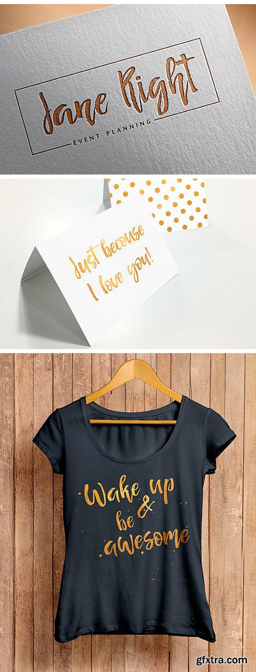 CM - Senorita Handwritten Textured Font 1937996