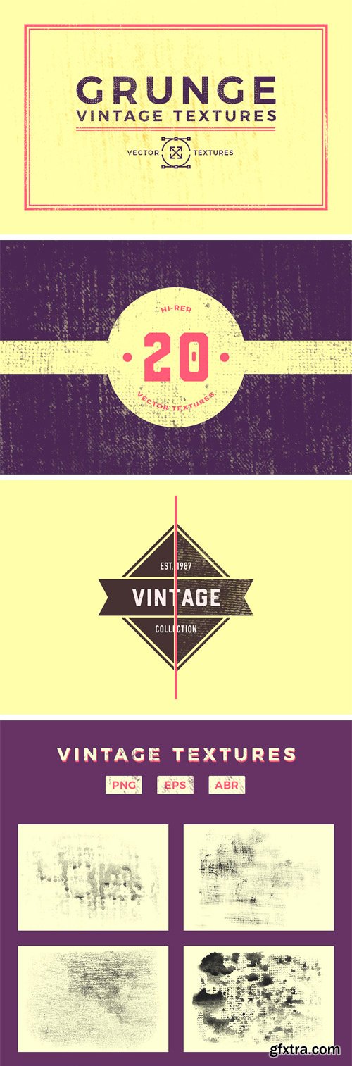 CM - Vintage Grunge Textures 1883270