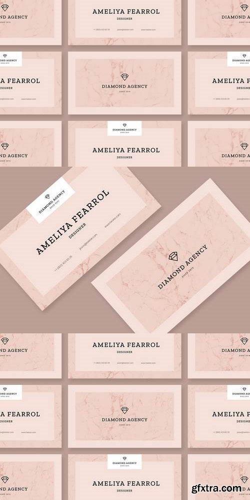 Diamond Personal Business Card