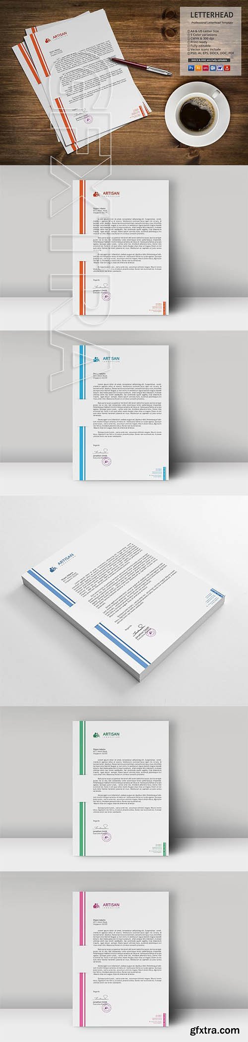 CreativeMarket - Letterhead 1967242