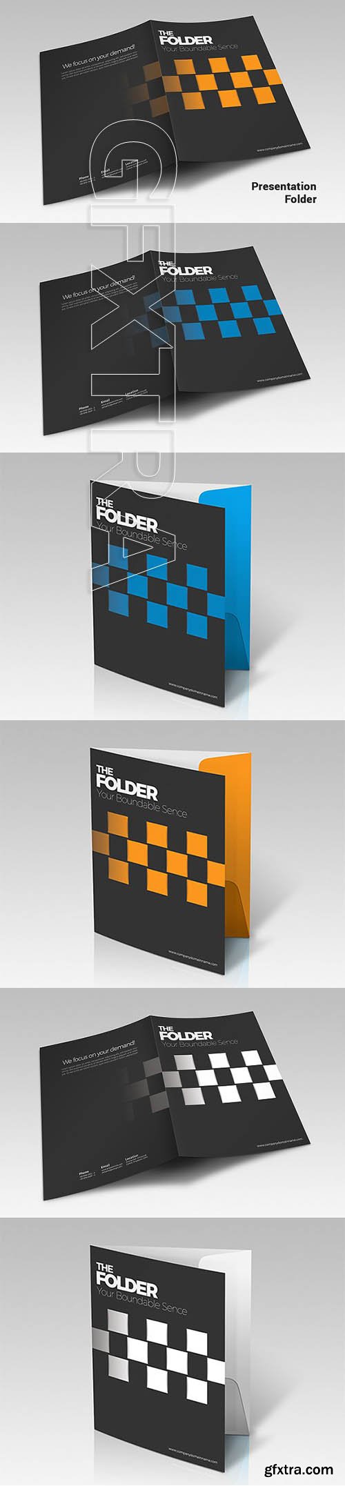 CreativeMarket - Presentation Folder 1967068