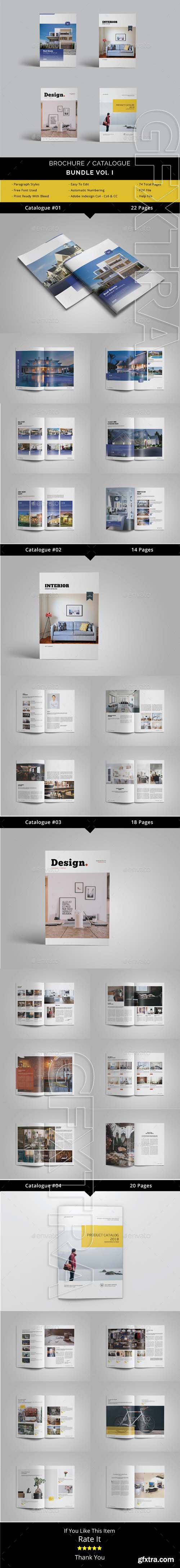 GraphicRiver - Brochure Catalogue Bundle Vol. I 20809195