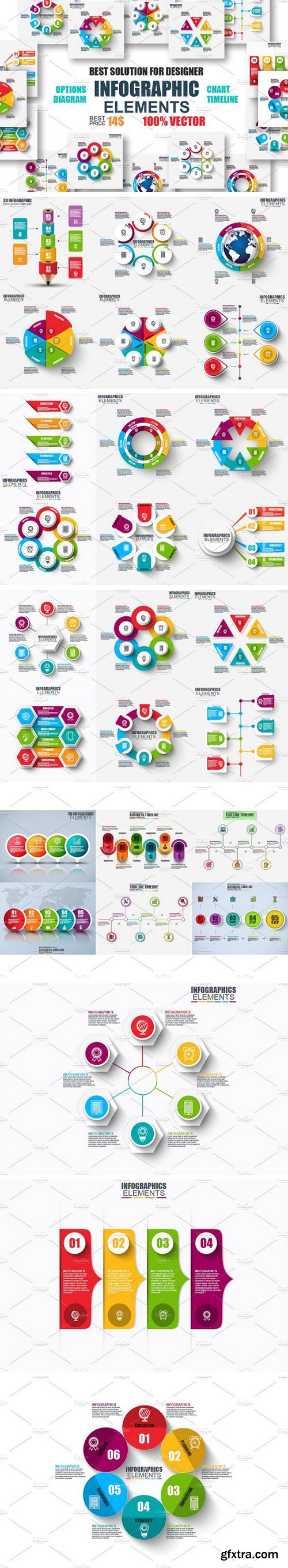 CM - Set of Infographic Elements 1924630