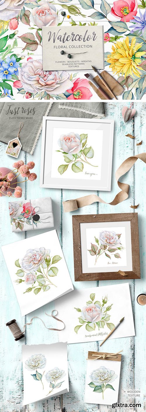 CM - Watercolor Floral Collection 1851675