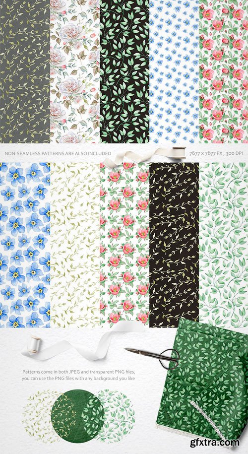 CM - Watercolor Floral Collection 1851675