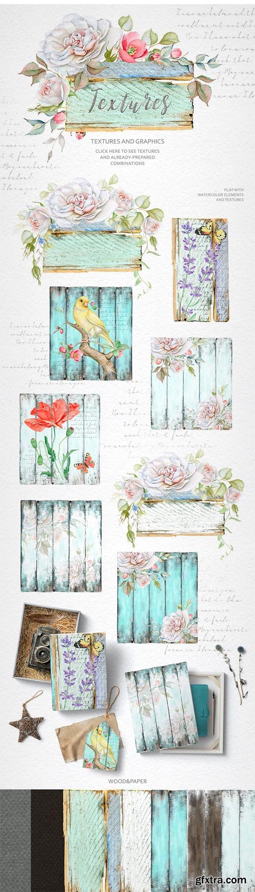 CM - Watercolor Floral Collection 1851675