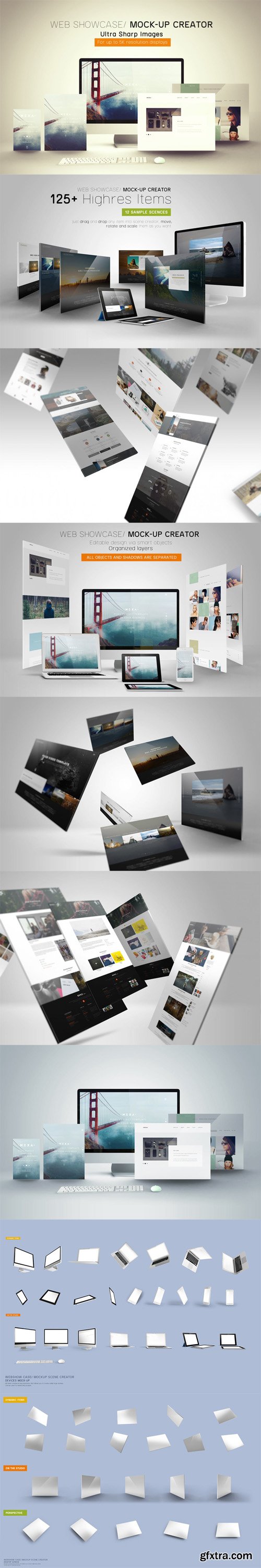 Web Showcase/ Mock-up Creator