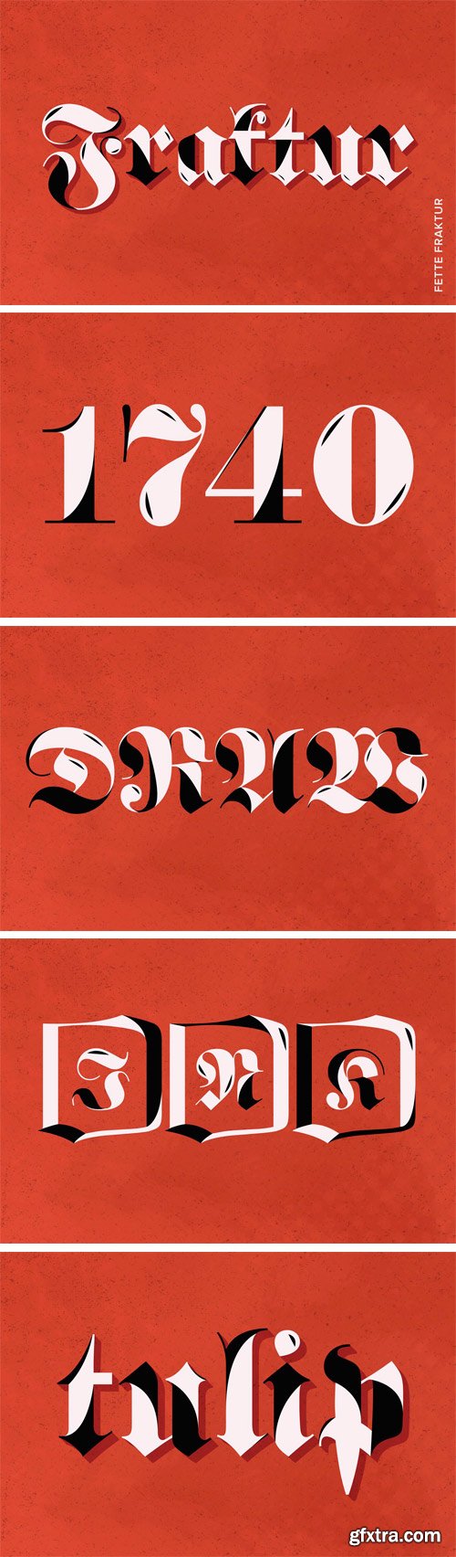 Fette Fraktur Font Family
