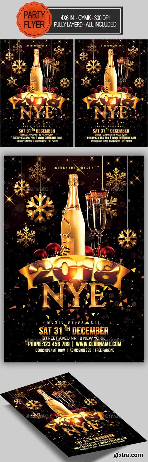 GR - New Year Party Flyer 20831356 GR - New Year Party Flyer 20831356