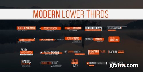 Videohive Lower Thirds 20130067