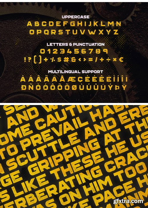 Grind Font Family