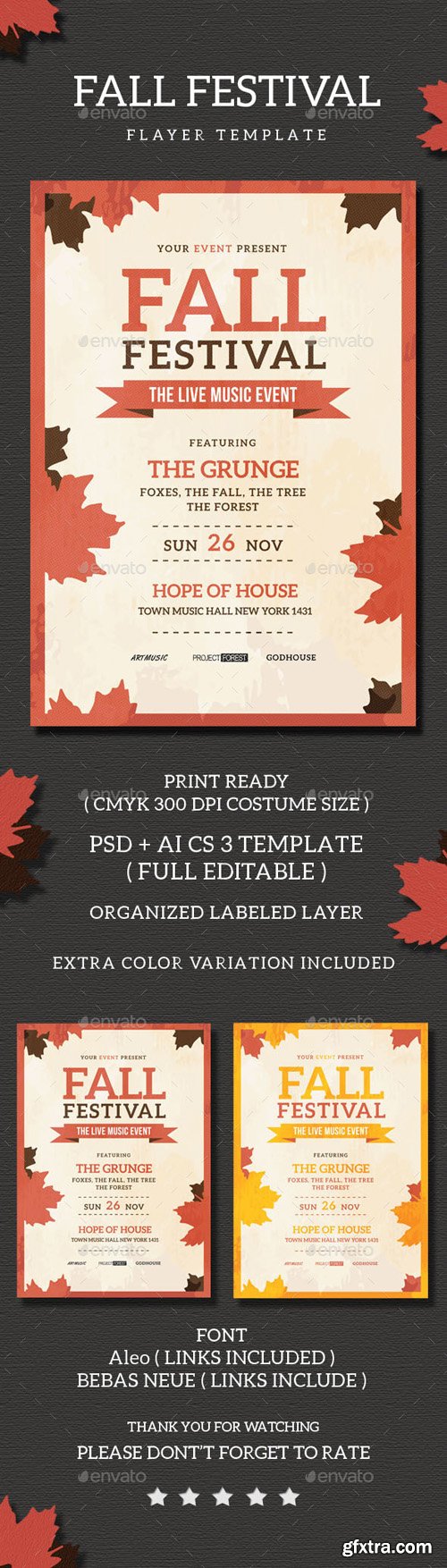 GR - Fall Festival Flyer Template 13513624 GR - Fall Festival Flyer Template 13513624