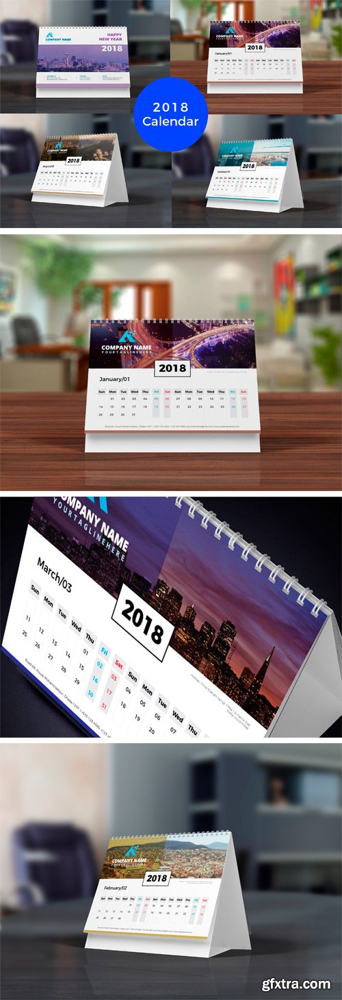 CM - Desk Calendar 2018 1911121